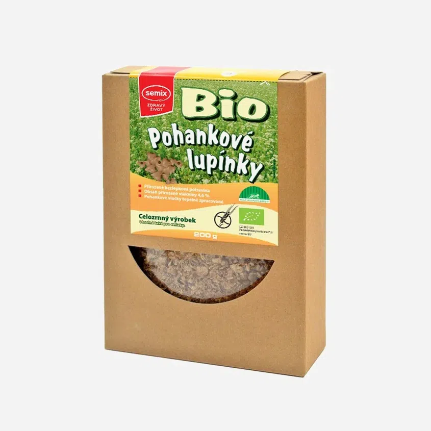 Pohánkové lupienky BIO