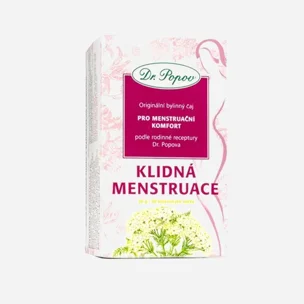 Pokojná menštruácia - porciovaný čaj 20 sáčkov