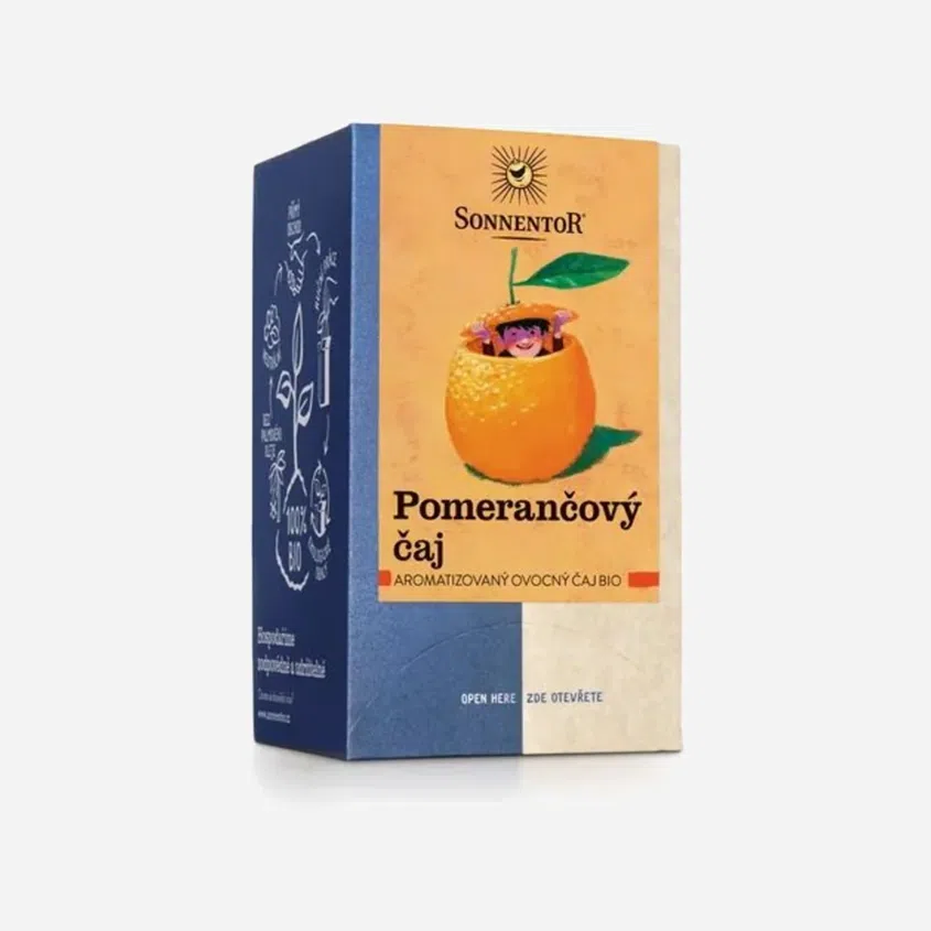 Pomarančový čaj porciovaný BIO 18 sáčkov