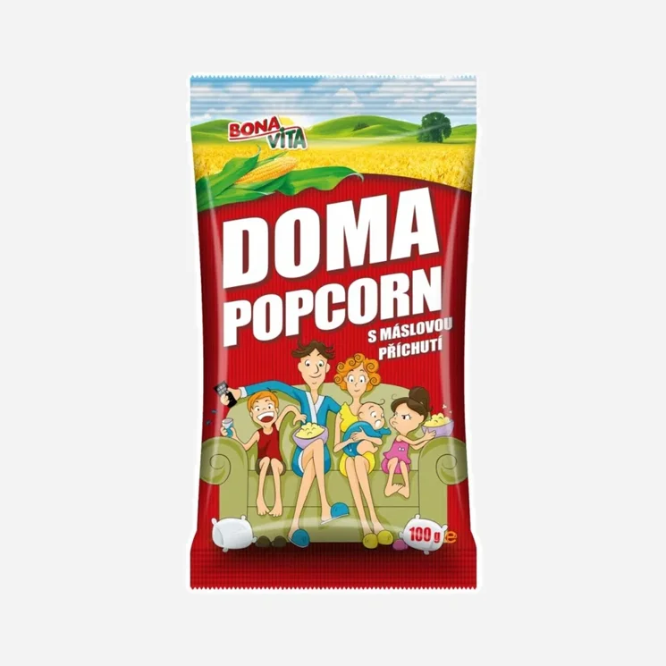Popcorn maslový