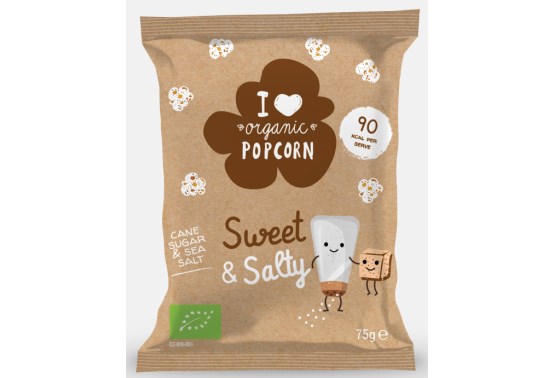 Popcorn sladko slaný BIO