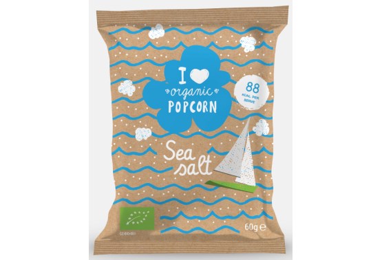 Popcorn slaný BIO