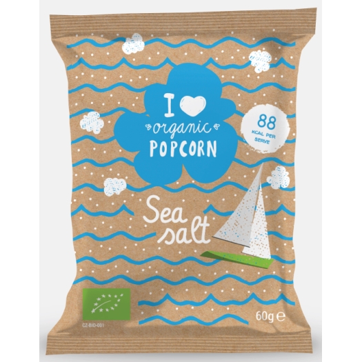 Popcorn slaný BIO