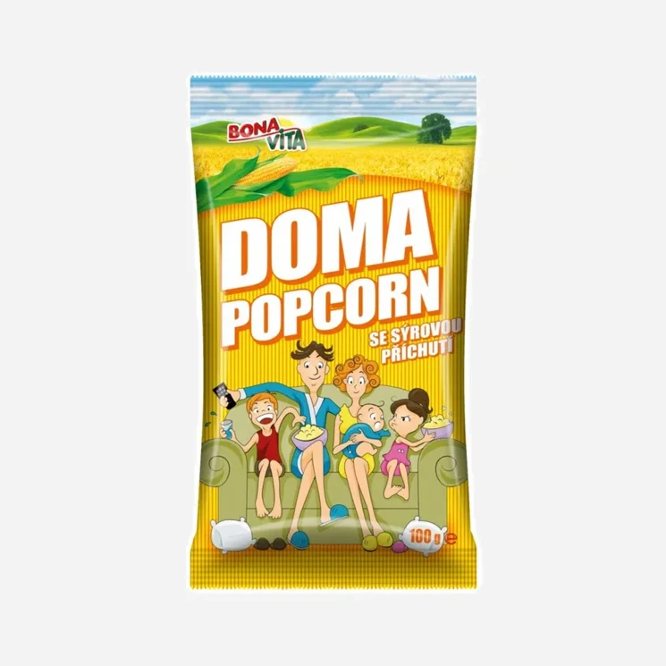 Popcorn syrový