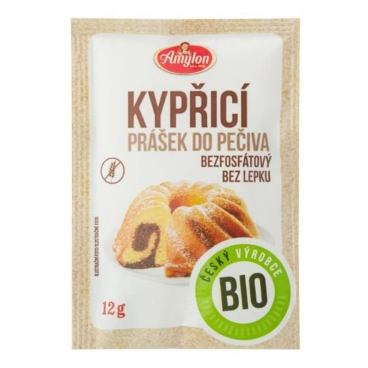 Prášok kypriaci do pečiva bezlepkový BIO