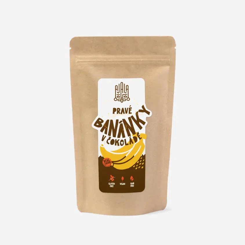 Pravé banániky v čokoláde