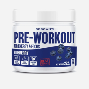 Pre Workout Blueberry