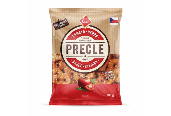 Precle paradajka a bylinky