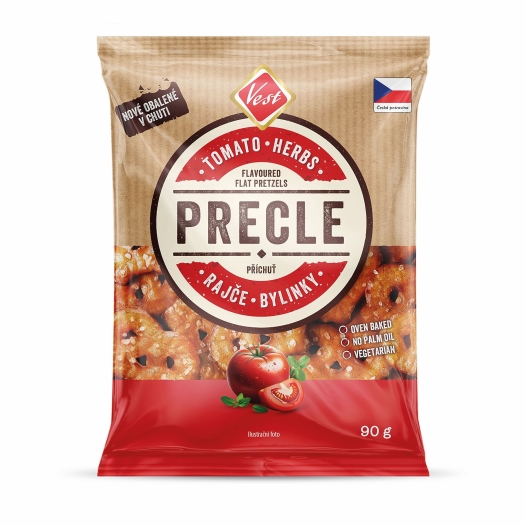 Precle paradajka a bylinky