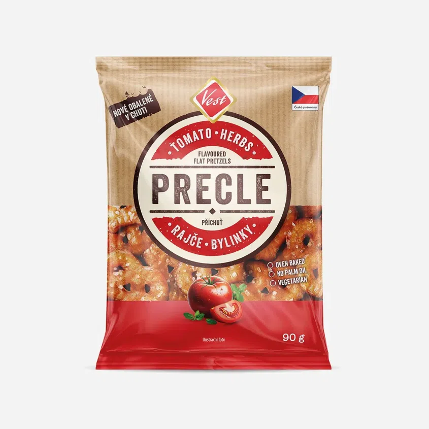 Precle paradajka a bylinky