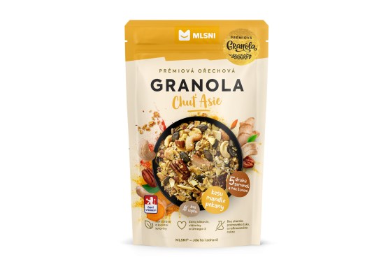 Prémiová granola Chrumkava Chuť Ázie
