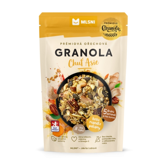 Prémiová granola Chrumkava Chuť Ázie