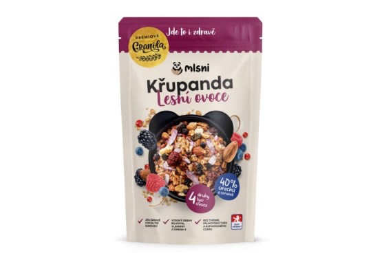 Prémiová granola Chrumkava Lesné ovocie