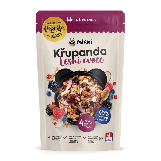 Prémiová granola Chrumkava Lesné ovocie