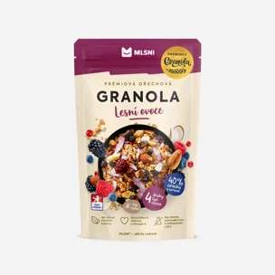 Prémiová granola Chrumkava Lesné ovocie