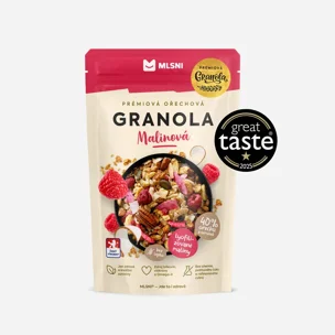 Prémiová granola Chrumkava Malinová