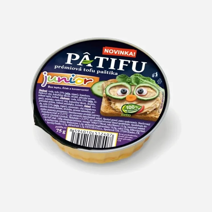 Prémiová tofu paštéta junior