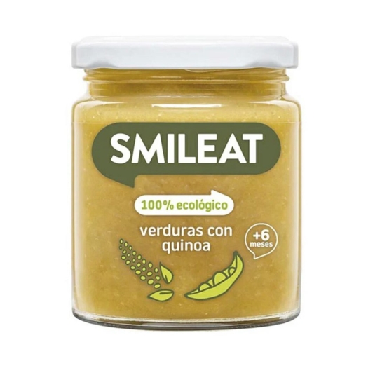 Príkrm quinoa so zeleninou s extra panenským olivovým olejom 6M+ BIO