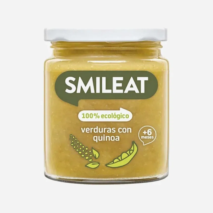 Príkrm quinoa so zeleninou s extra panenským olivovým olejom 6M+ BIO