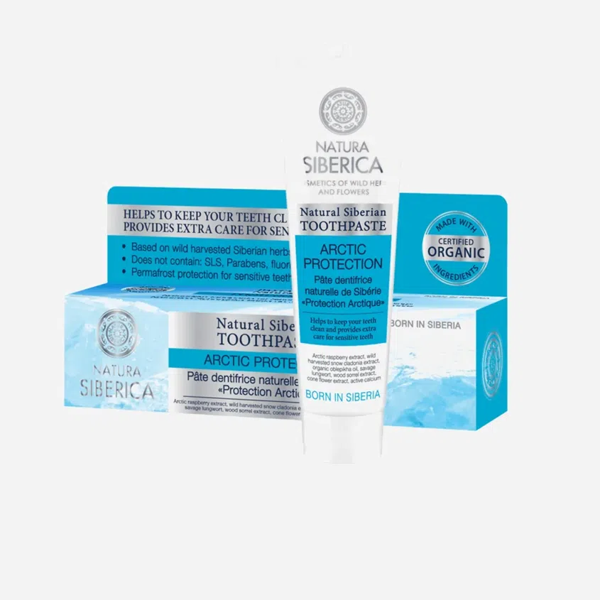 Prírodná sibírska zubná pasta - Arktická ochrana,