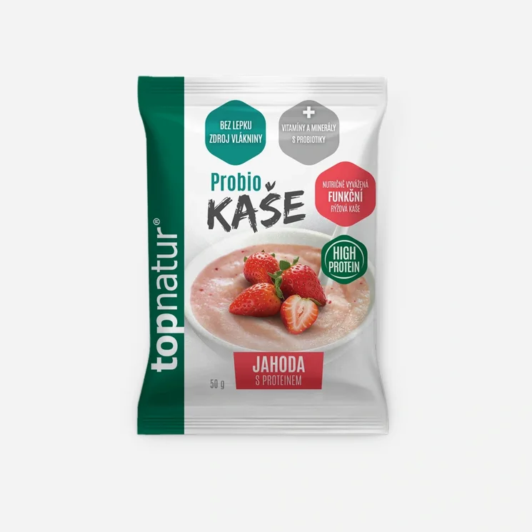 Probio kaša jahoda proteín