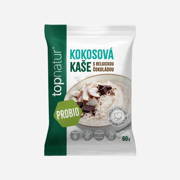 Probio kaša kokos s belgickou čokoládou
