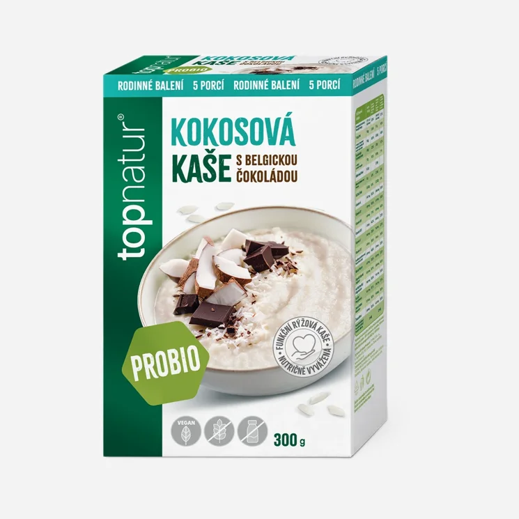 Probio kaša Kokos s belgickou čokoládou XXL