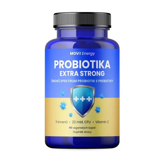 Probiotiká extra strong 90 vegánskych tabliet