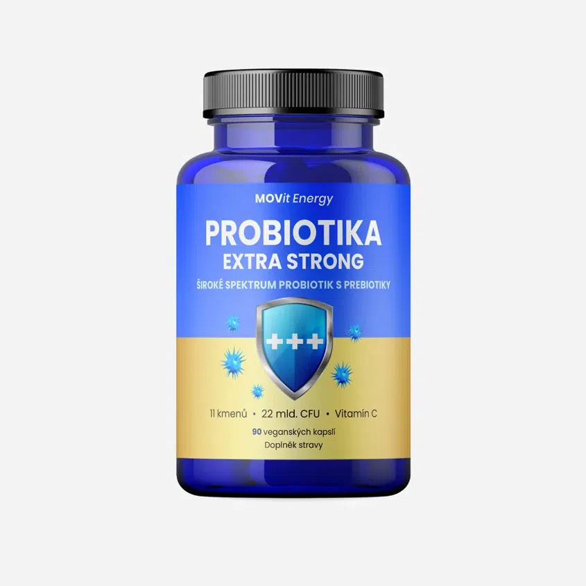 Probiotiká extra strong 90 vegánskych tabliet