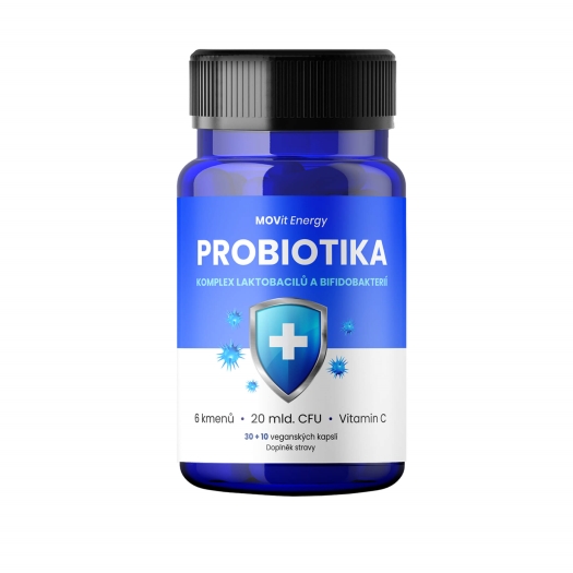 Probiotiká - komplex laktobacilov a bifidobaktérií 30+10 tabliet