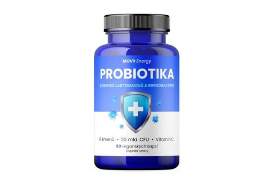 Probiotiká, komplex laktobacilov a bifidobaktérií 90 kapsúl