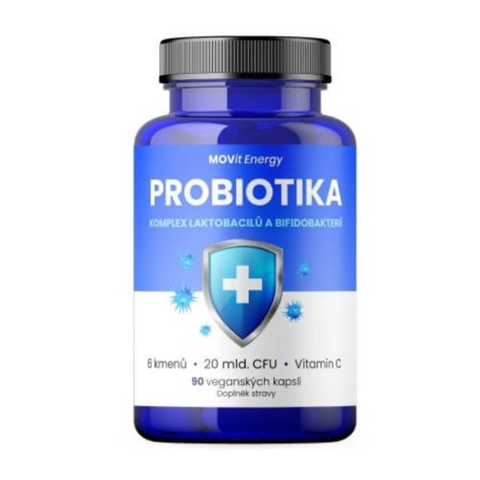 Probiotiká, komplex laktobacilov a bifidobaktérií 90 kapsúl