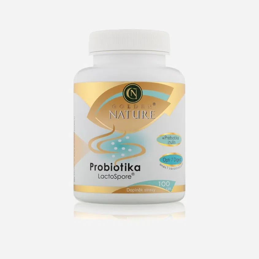 Probiotiká, prebiotiká a tráviace enzýmy Opti7digest 100 tabliet