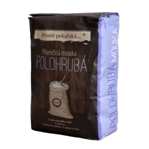 Proste pekárska Múka pšeničná polohrubá