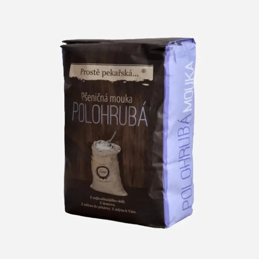 Proste pekárska Múka pšeničná polohrubá