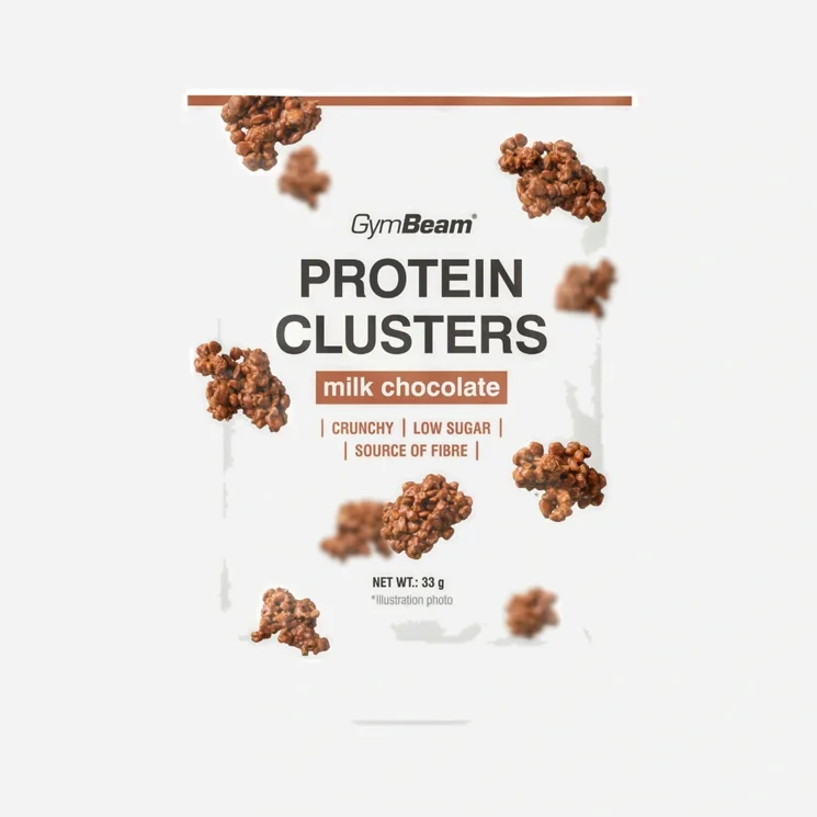 Protein Clusters - GymBeam mliečna čokoláda
