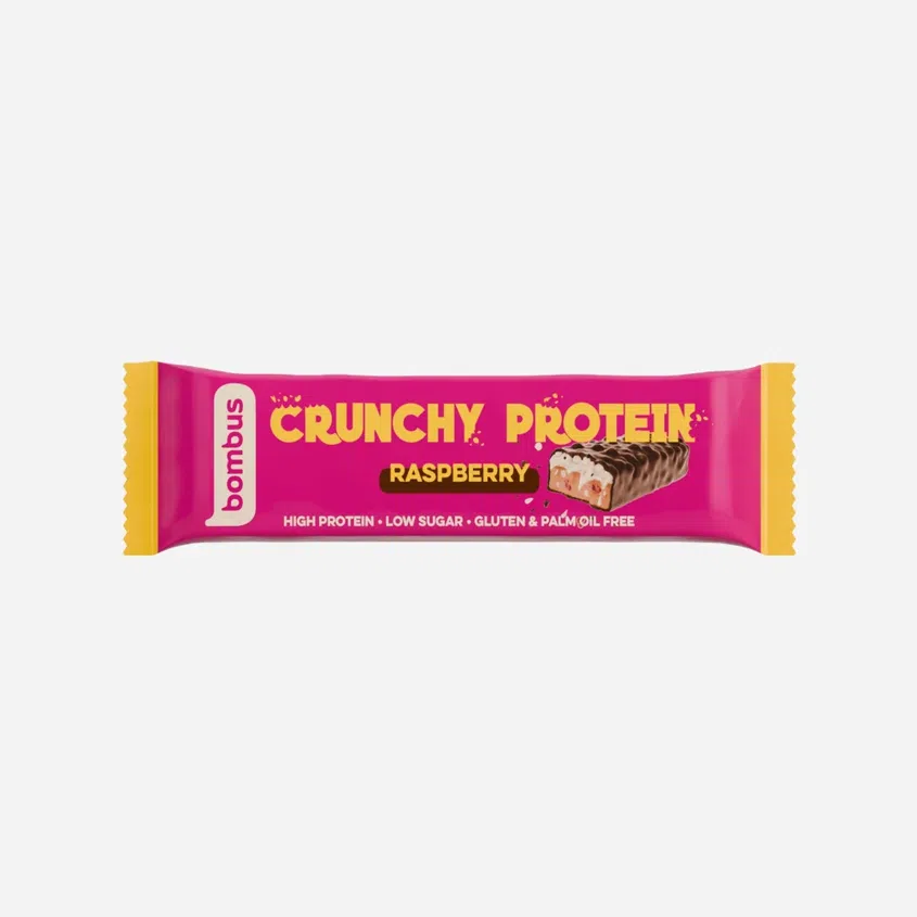 Protein crunchy bar malina