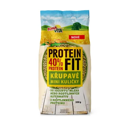 Proteín Fit chrumkavé mini guličky