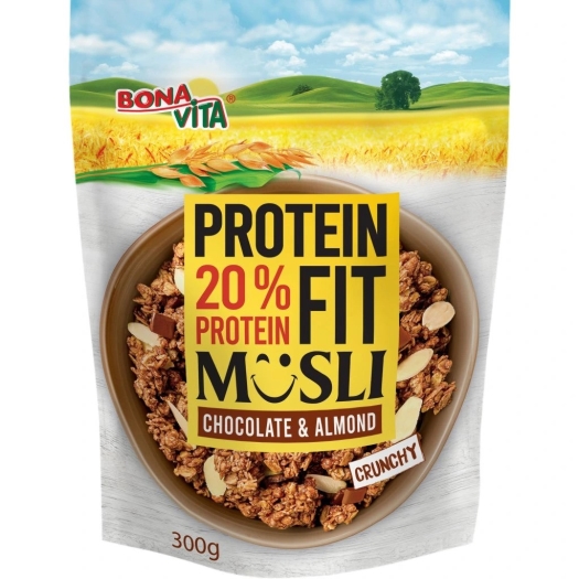 Proteín fit müsli čokoláda a mandle