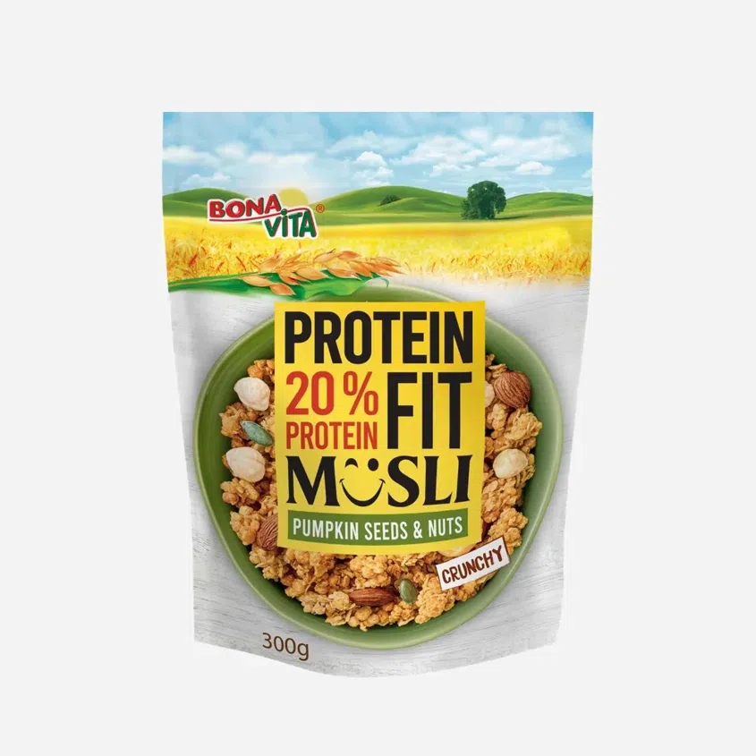 Proteín fit müsli tekvica a orechy