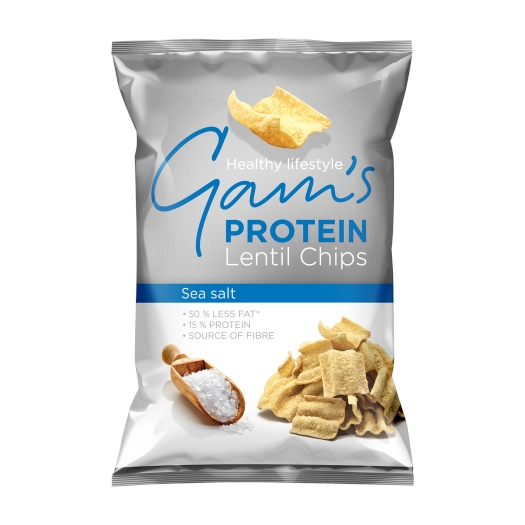 Proteín Lentil Chips morská soľ