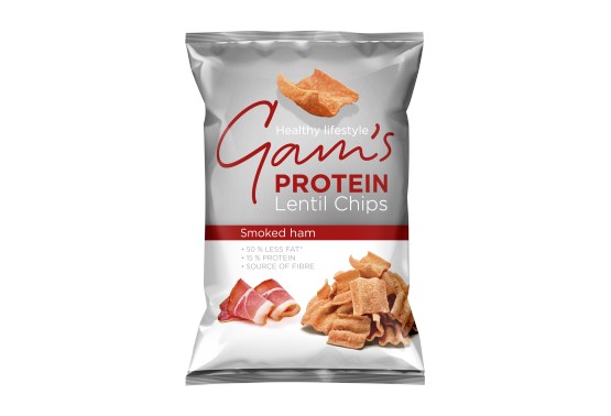 Proteín Lentil Chips údená šunka