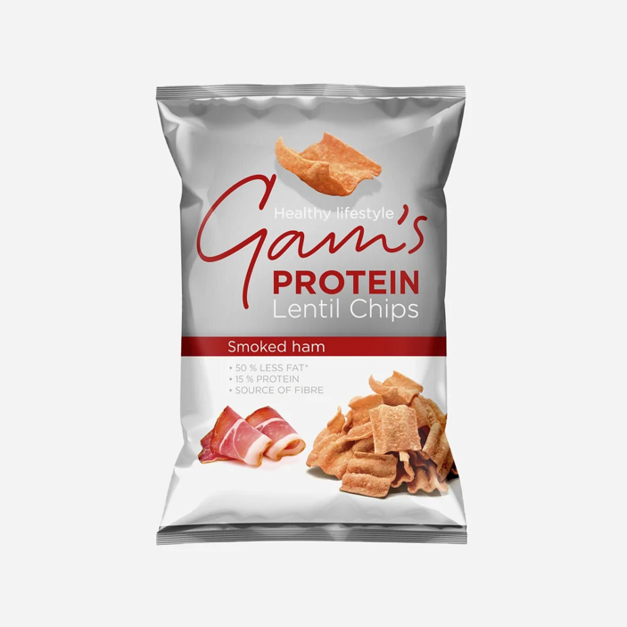 Proteín Lentil Chips údená šunka