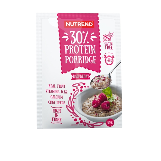 Protein porridge  - malina