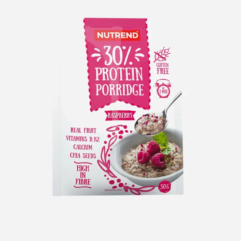 Protein porridge  - malina