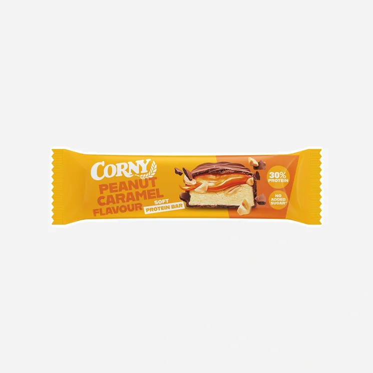 Protein soft arašidy a karamel