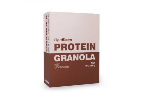 Proteínová granola s čokoládou
