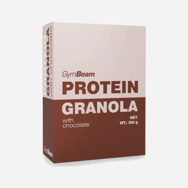 Proteínová granola s čokoládou