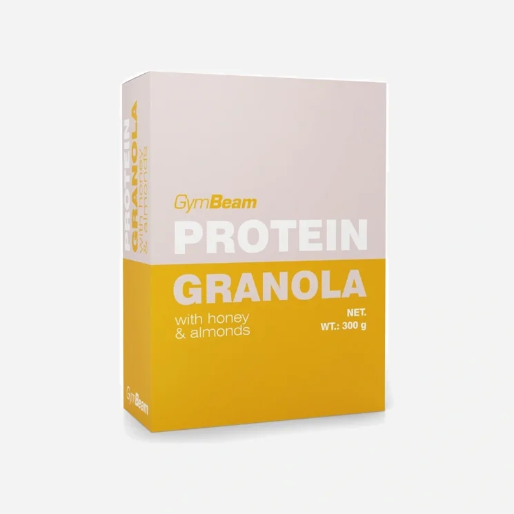 Proteínová granola s medom a mandľami