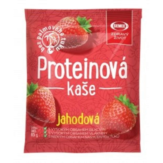 Proteínová kaša jahodová